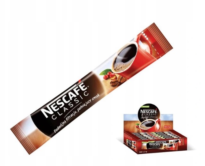 Instantná káva - 100 x 2g instantná káva Nescafe Classic