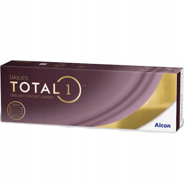 Alcon DAILIES TOTAL1 jednodňové kontaktné šošovky 30 ks – Water Gradient, silikón-hydrogél