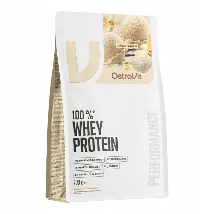 OstroVit 100% srvátkový proteín 700 g WPC 80 – proteínový koncentrát pre rast svalov, regeneráciu a športovú výživu