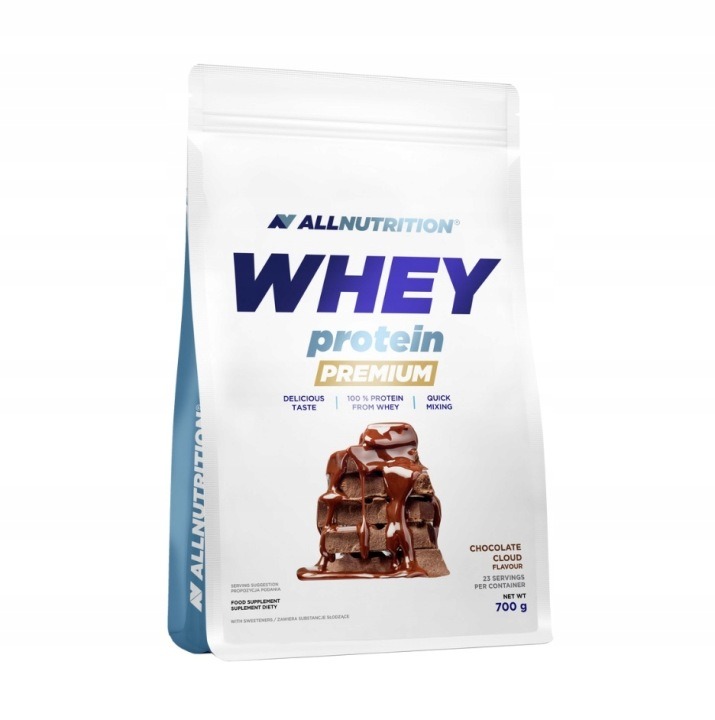 ALLNUTRITION SRVÁTKOVÝ PROTEÍN PREMIUM 700 g WPC – Čokoládový