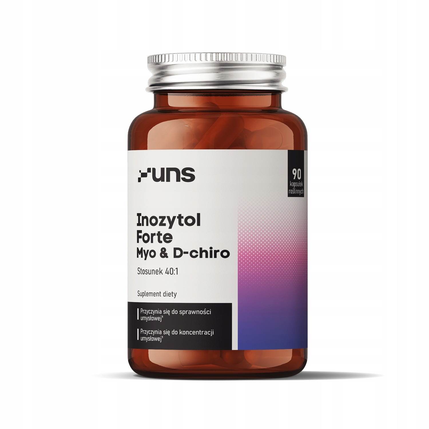 UNS INOZYTOL FORTE Myo & D-chiro 90 kapsúl – podpora PCOS, štítnej žľazy a hormonálnej rovnováhy