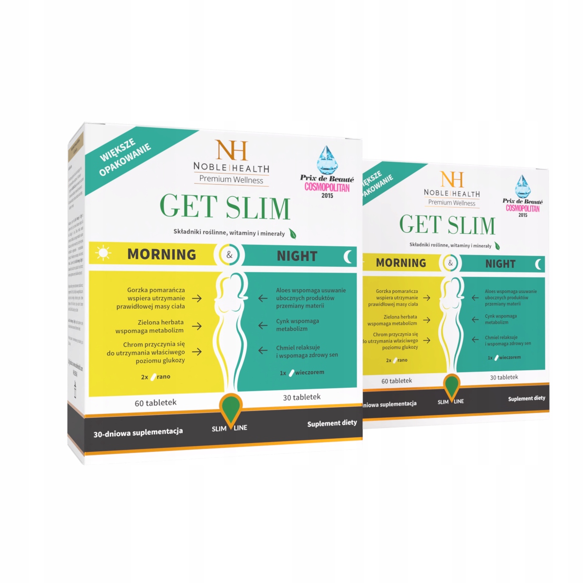 Spaľovač tuku - 2x dostať štíhly - gluksannan spirulina zink aloe!