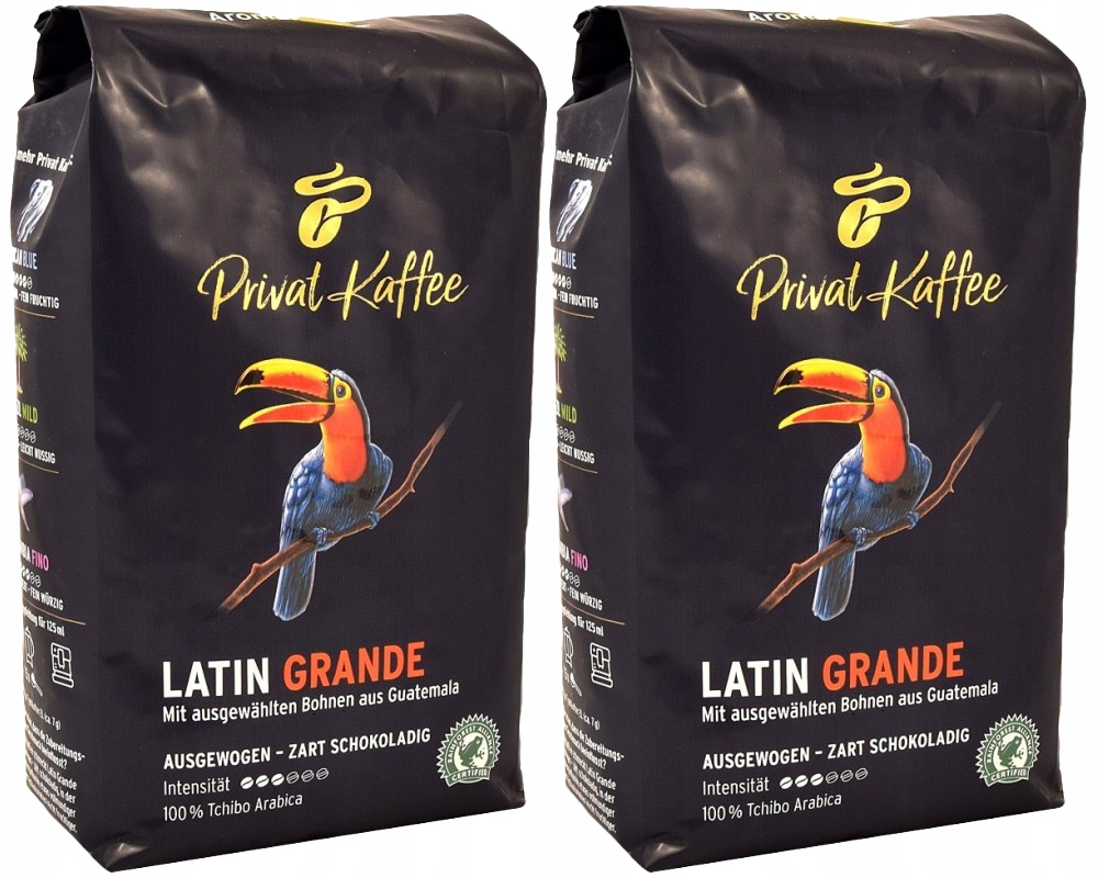 Zrnková káva - 2x Grainy Coffee 500g Latin Grande Guatemala