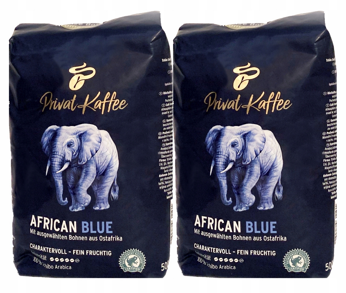 Zrnková káva - 2x zrnitá káva 500g obmedzená 100% arabčina