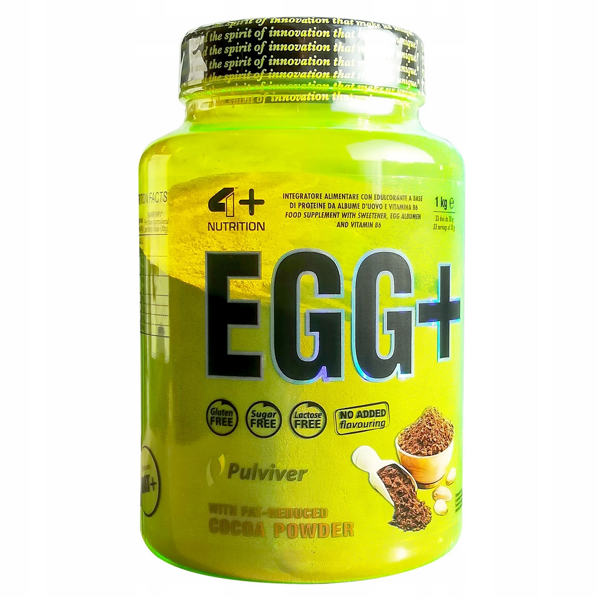 Proteín - 4 výživové vaječné 1000 g proteínu proteínu proteínu