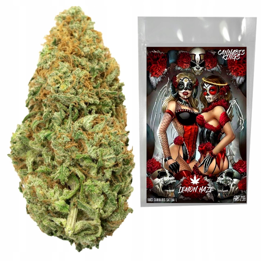 CBD - 5g Lemon Haze 45% CBD Susz THC Strong Premium Top