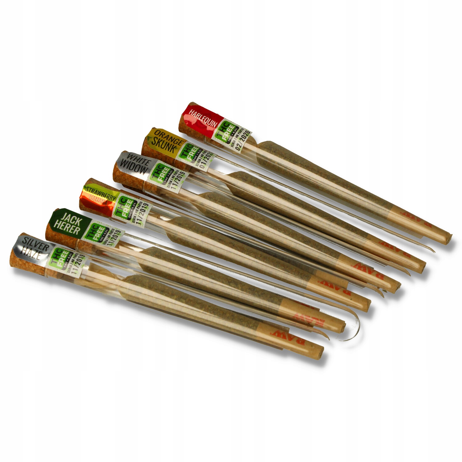 CBD - 6 x Joint CBD Mix Jack Silver Orange Banana odrody