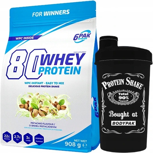 Proteín - 6PAC WPC 80 908 G Srvátkový proteínový proteínový proteín