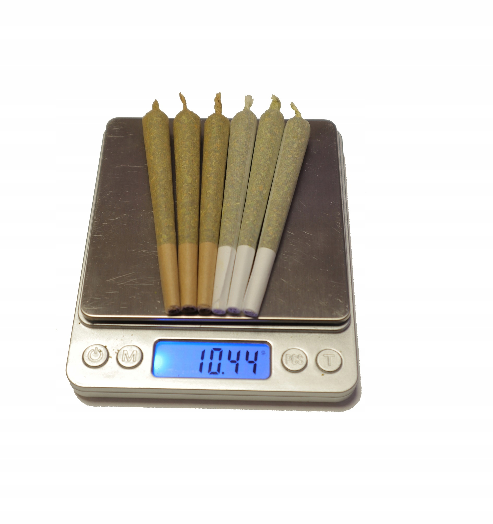 CBD - 6x Právne Joint Blank Twist CBD 6% Cannabis sativa