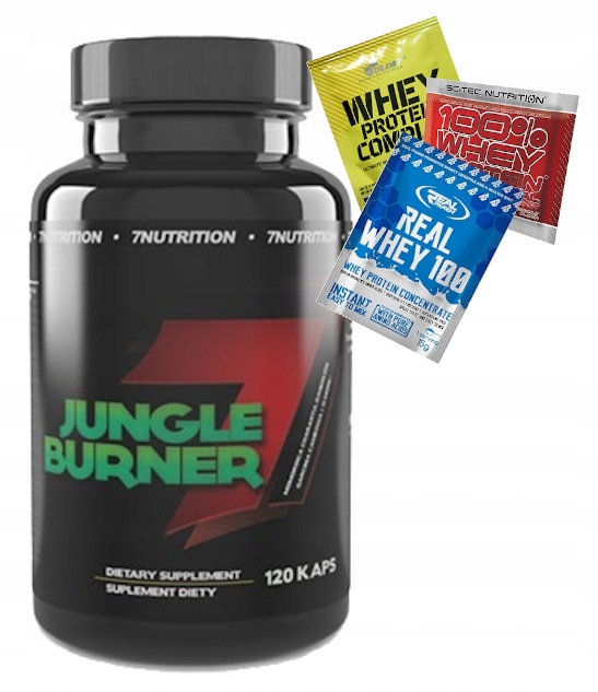Spaľovač tuku - 7 Nutrition Jungle Burner 120 viečok spaľovať tuky