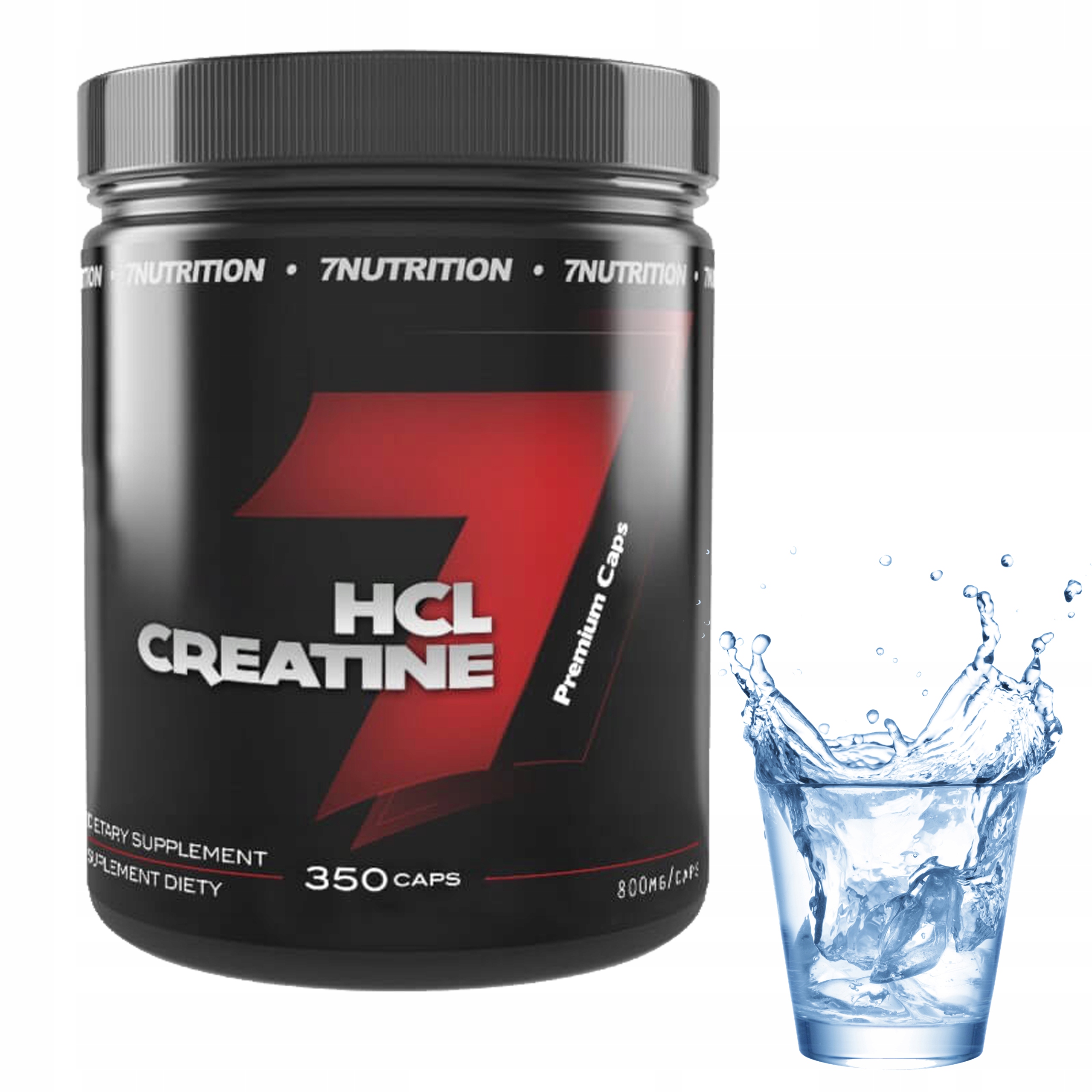 Kreatín - 7 NUTRITION HCL CREATINE 350g CREATINE MASS SILA