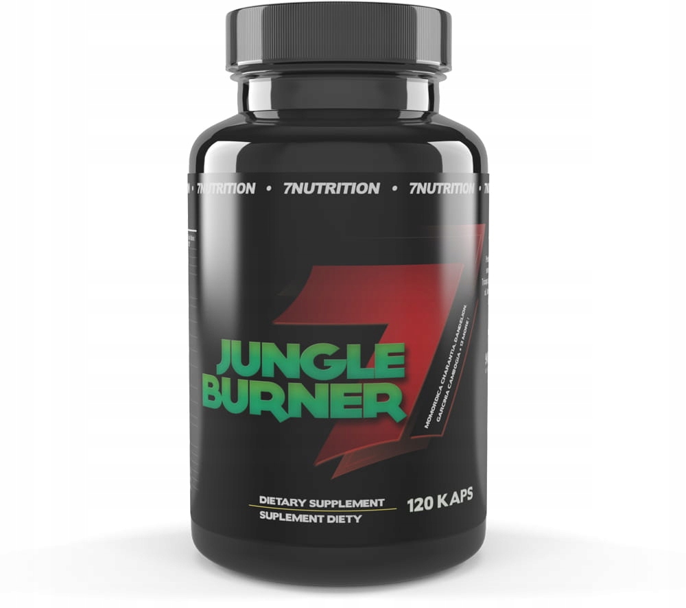 Spaľovač tuku - 7 VÝŽIVA Spaľovač tukov JUNGLE BURNER 120 KAPS