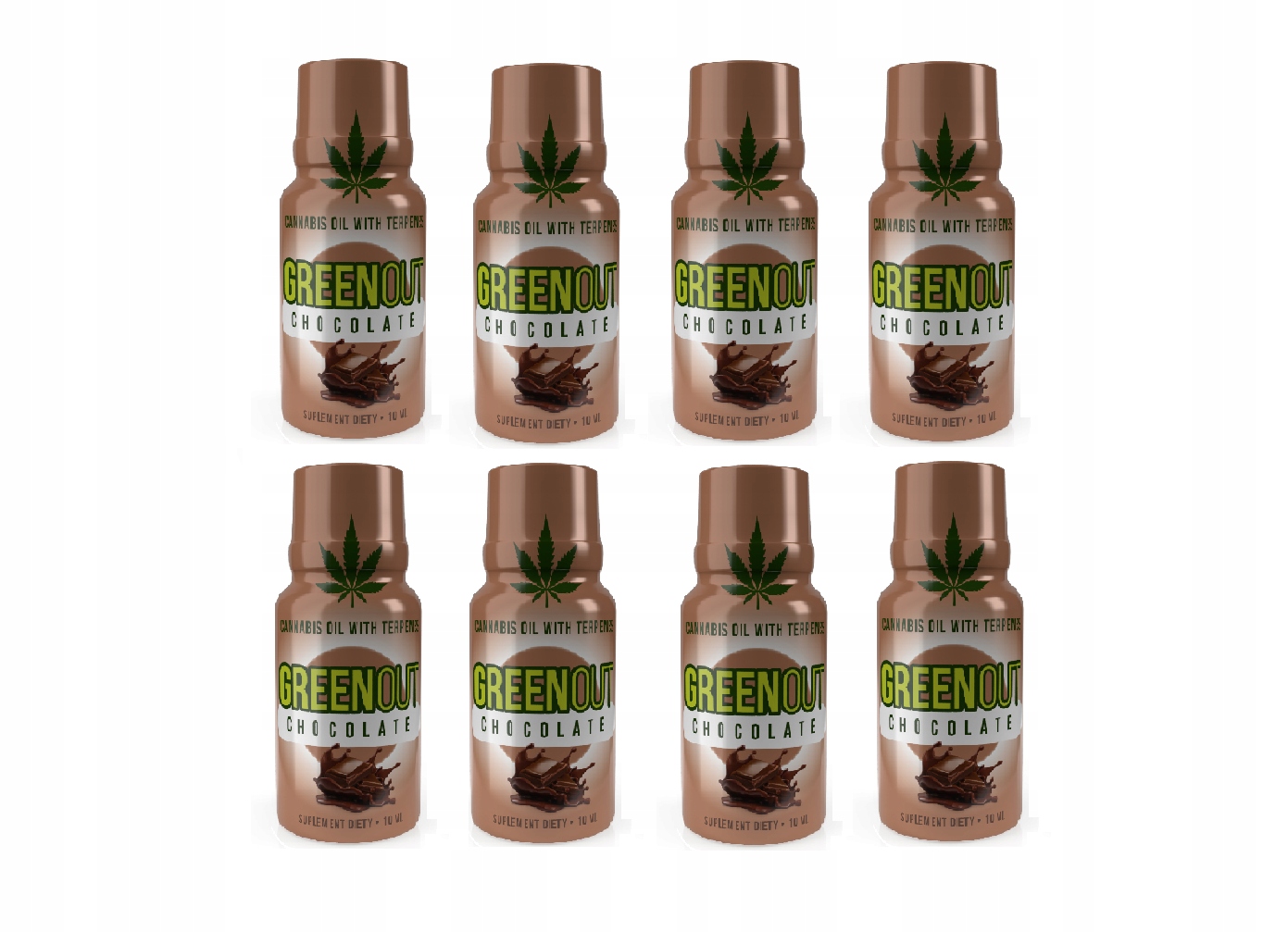 CBD - 8x konopný olej GREENOUT GREEN OUT RELAX Relax