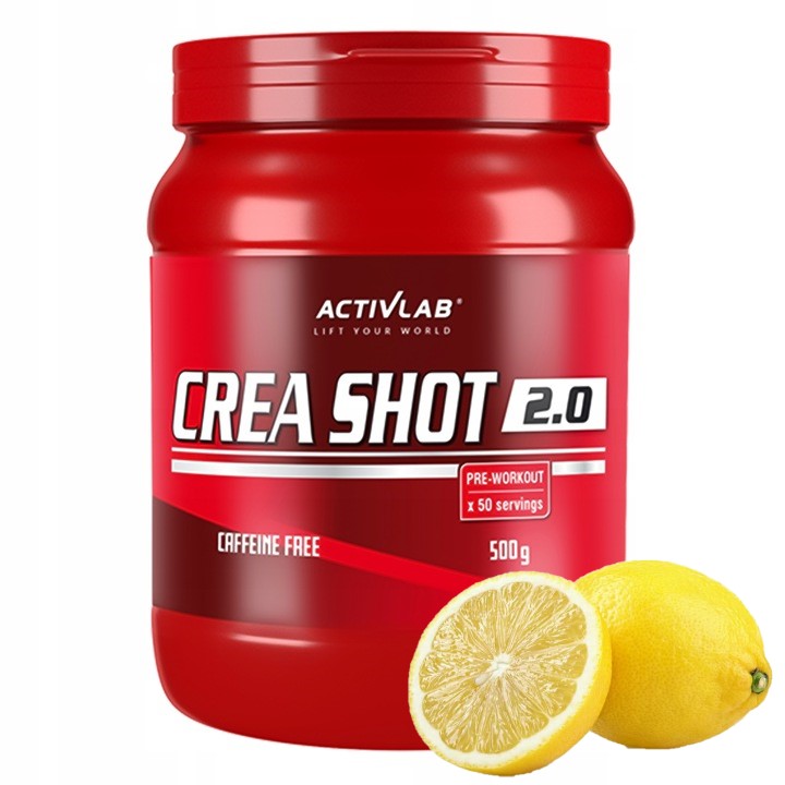 Kreatín - ActiveLab Crea Shot 2.0 500g Monohydrát kreatínu