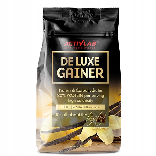 Gainer - ACTIVLAB DE LUXE GAINER 3000 ZISKOV ZVÝŠENÉ SVALY