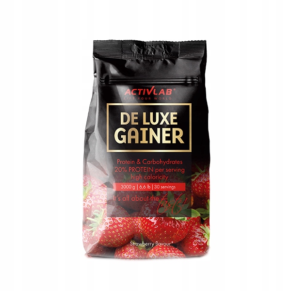 Gainer - ActivLab de Luxe Gainer 3000g Mass New