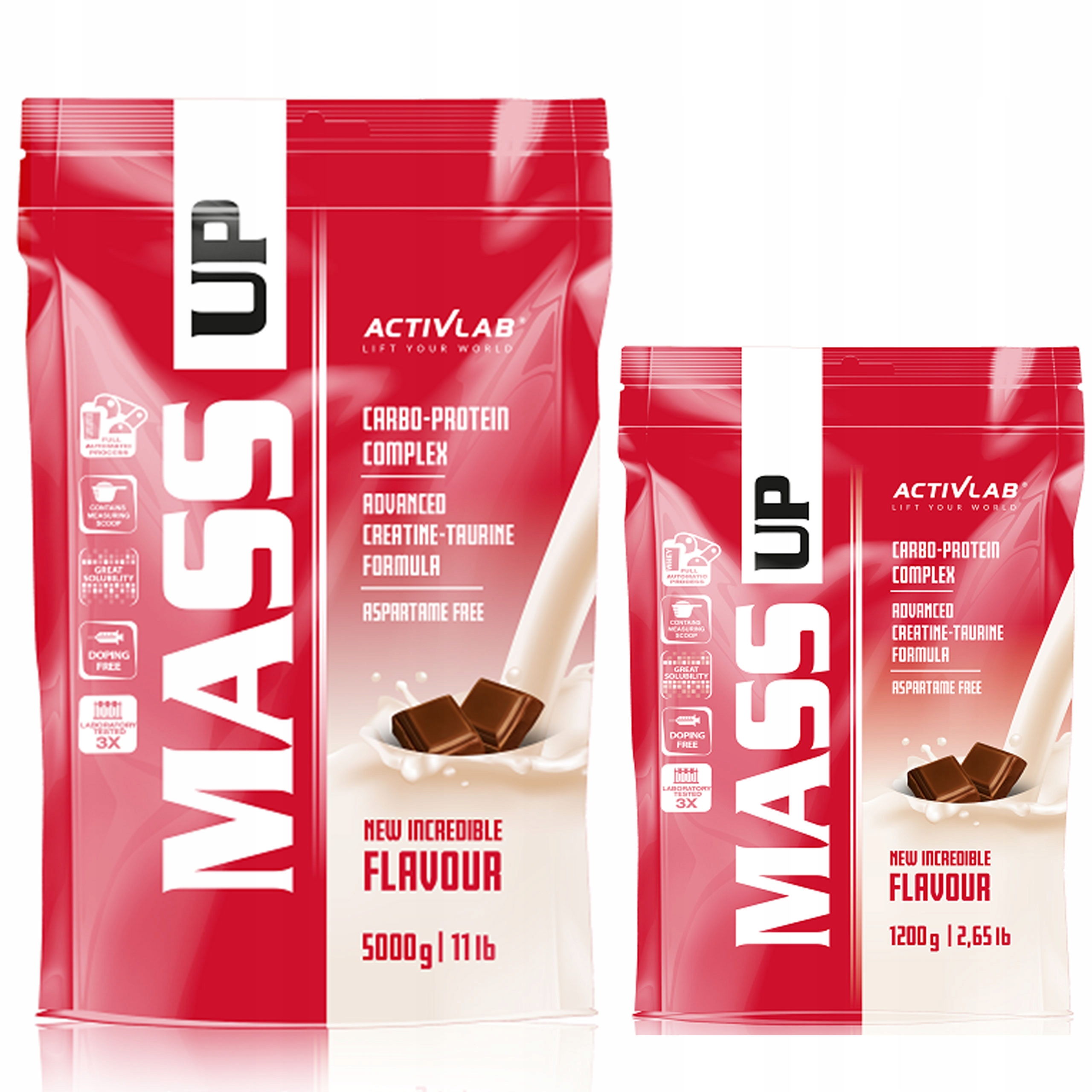 Gainer - ActivLab Mass UP 6200G GAINER pre hromadné proteínové uhlie