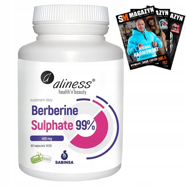 ALINESS BERBERÍN SULFÁT 99% 400 MG 60 CAPS