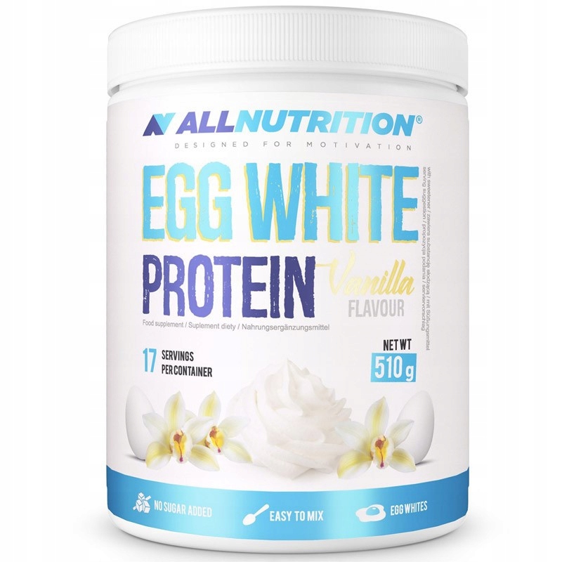 Proteín - VÝŽIVOVÉ VAJEC BIELY PROTEÍN 510G PROTEÍN Z VAJCA