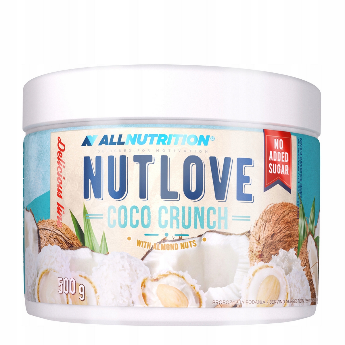 Allutrition NutLove 500g Coconut Cream + ALMONDS