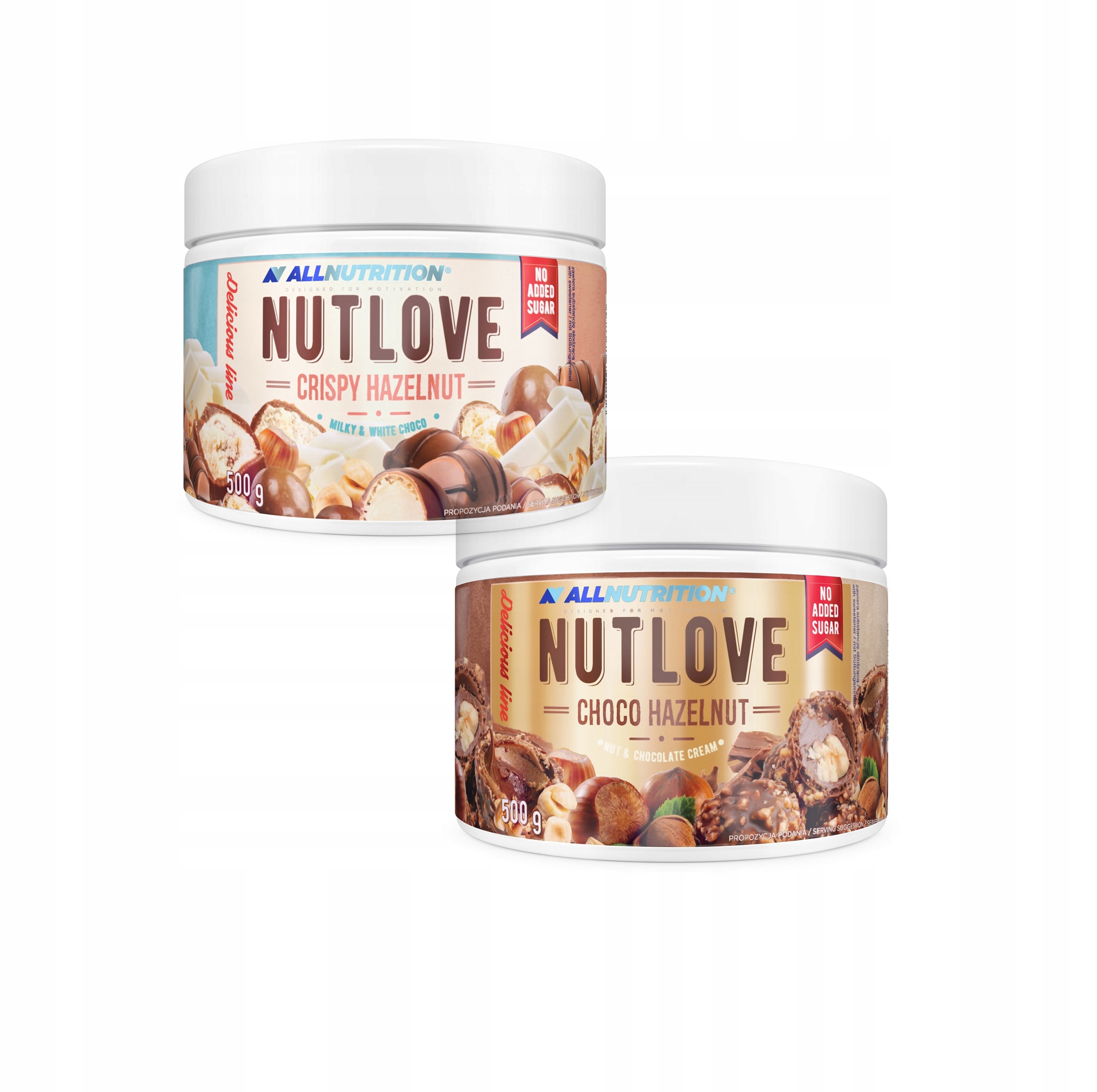VÝŽIVA NUTLOVE CRUNCH 2x 500G CHUTNÉ KRÉMY