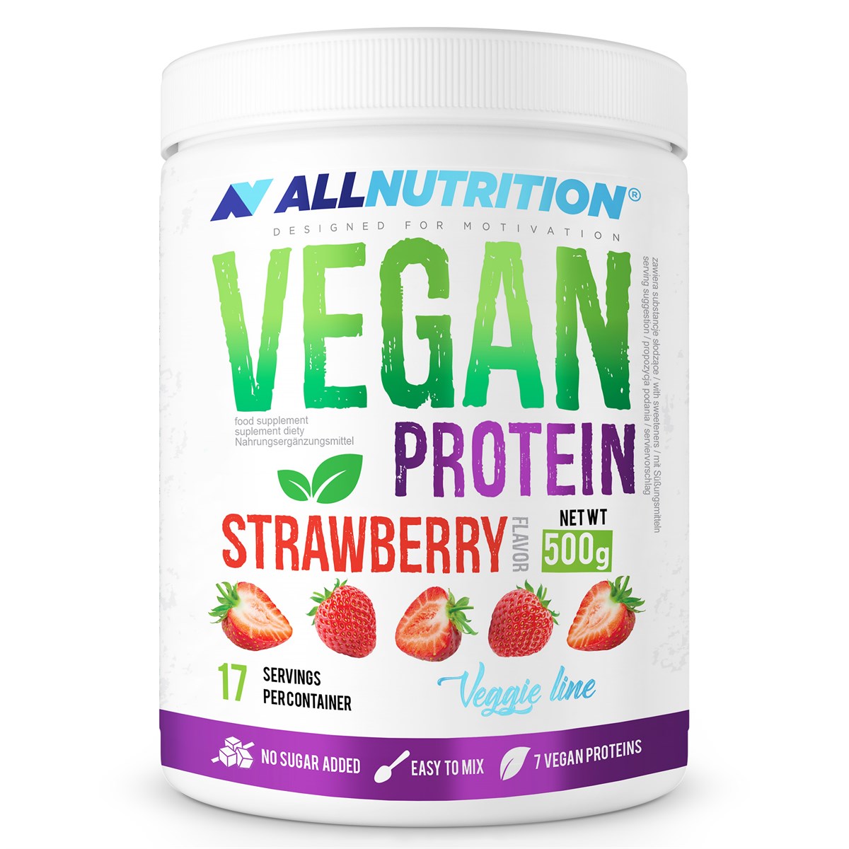 Proteín - Allutrition Vegánsky proteín pre Wege a Vegetariánov