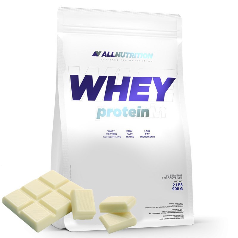 Proteín - Allutrition whey proteín 908g BCAA glutamín WPC