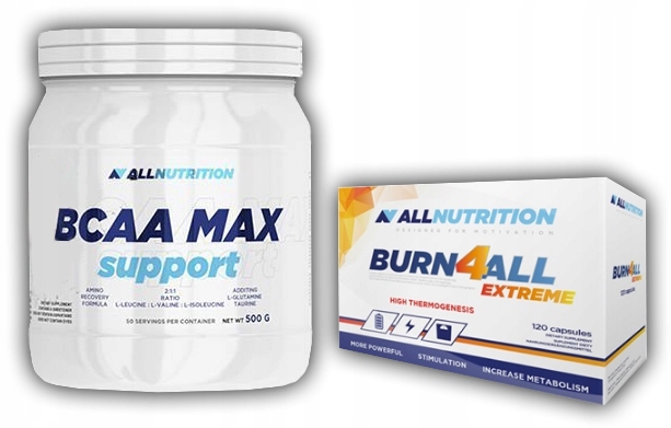 Spaľovač tuku - Allutriation SFD Burn4All 120 + BCAA 500 GR