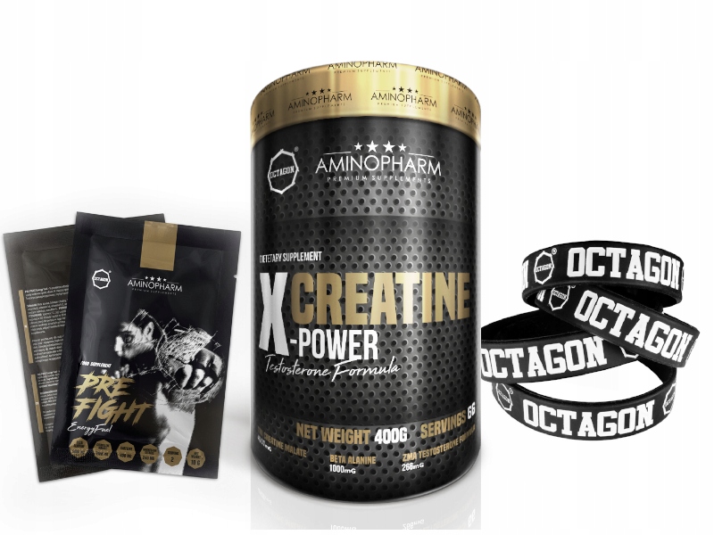 Kreatín - Aminopharm Creatín XPOWER400G TCM + ZMA Testosterón
