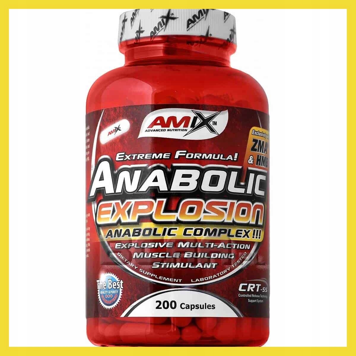 Testosterón - AMIX ANABOLICKÁ VÝBUCHA REGENERÁCIA BOOSTERA 200k