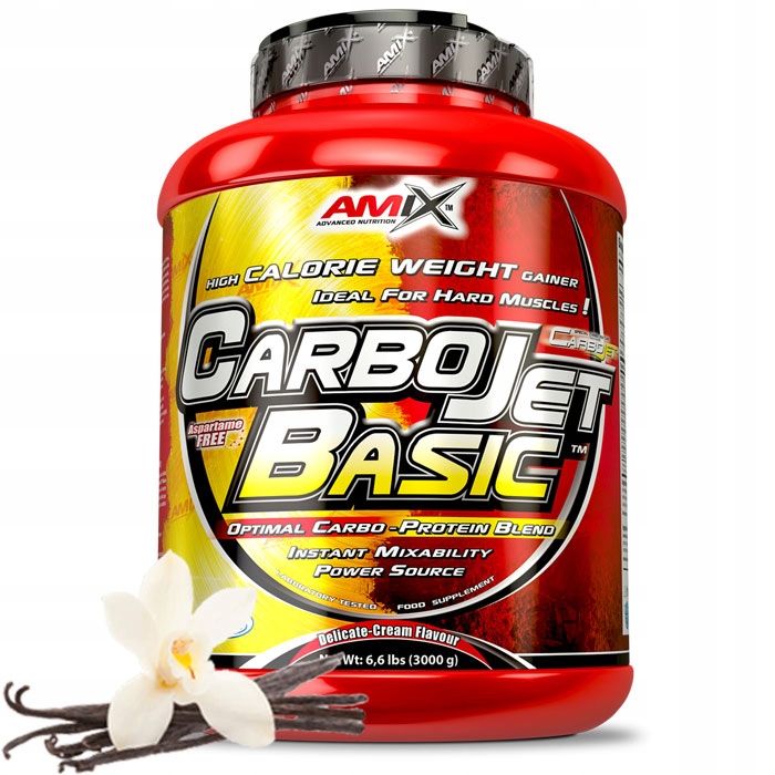 Gainer - Amix Carbo Jet Basic 3KG - vanilka