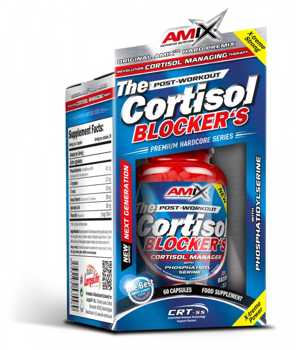 Testosterón - Amix Cortisol Blocker 60Kaps slovenský kortizol