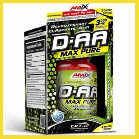 Testosterón - AMIX D-AA MAX PURE BOX 100k D-asparagínová kyselina
