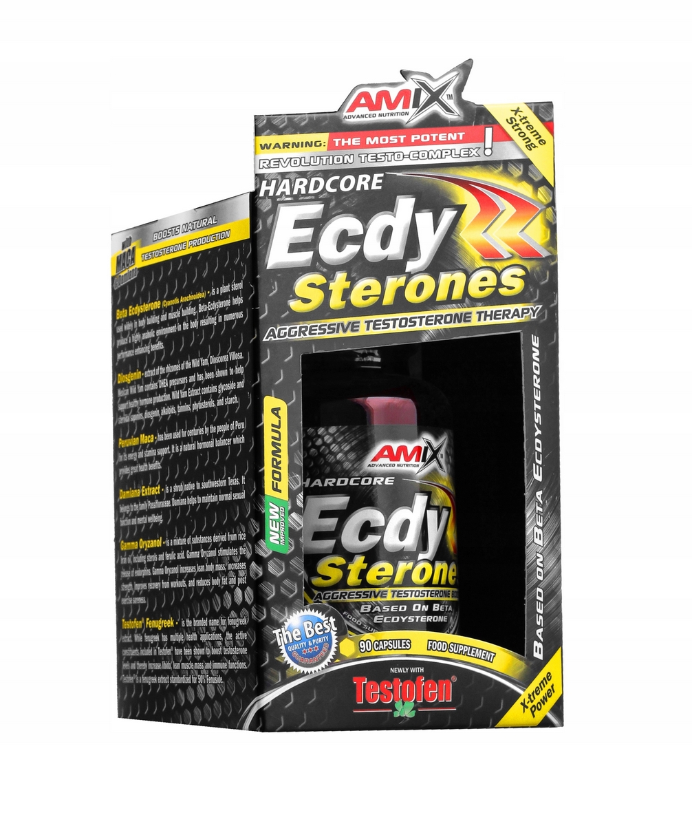Testosterón - Amix Ecdy-Sterones 90 Kaps Testosterón EskTrakt