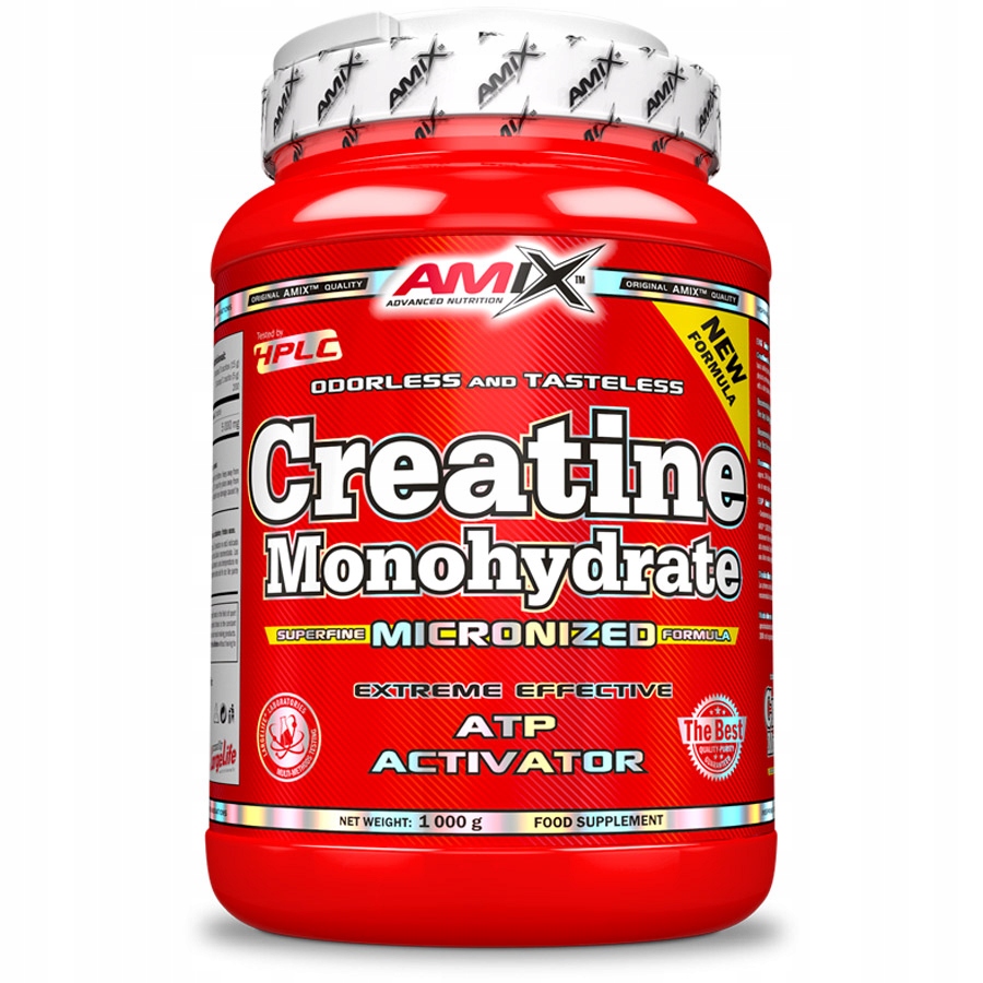 Kreatín - Amix kreatín 1kg mikronizovaný, bez chuti + diéta