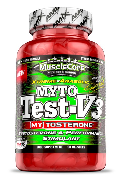 Testosterón - Amix Myto test V-3 90 KAP testosterón