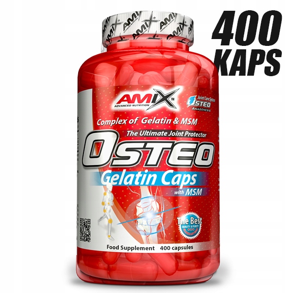 Ochrana kĺbov - AMIX Osteo želatína hydrolyzovaná KOLAGÉN + MSM