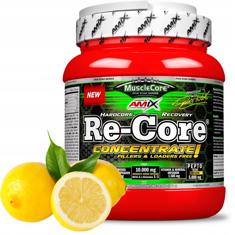 Amix Recore 500g Zero Sours, Mega Zloženie + Diéta