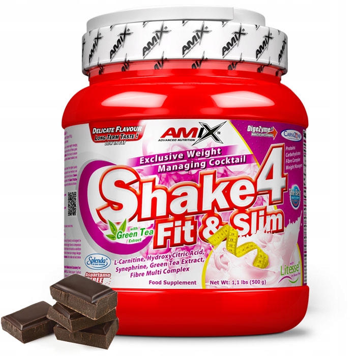Spaľovač tuku - AMIX SHAKE4 FIT & SLIM SLIMMENCE COCKTAIL