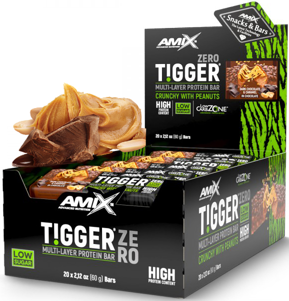 Proteínová tyčinka AMIX Tigger Delicious Chocolate