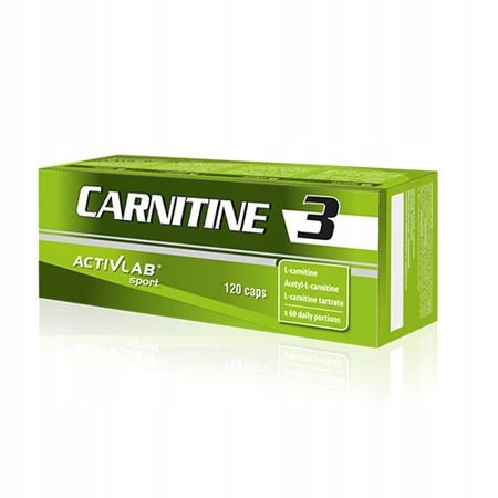 Spaľovač tuku - ActivLab Carnitine 3 120 čiapky na spaľovanie tukov
