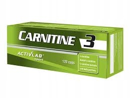 Spaľovač tuku - ActiveLab Carnitine 3 120Kaps. Zníženie L-karnitínu