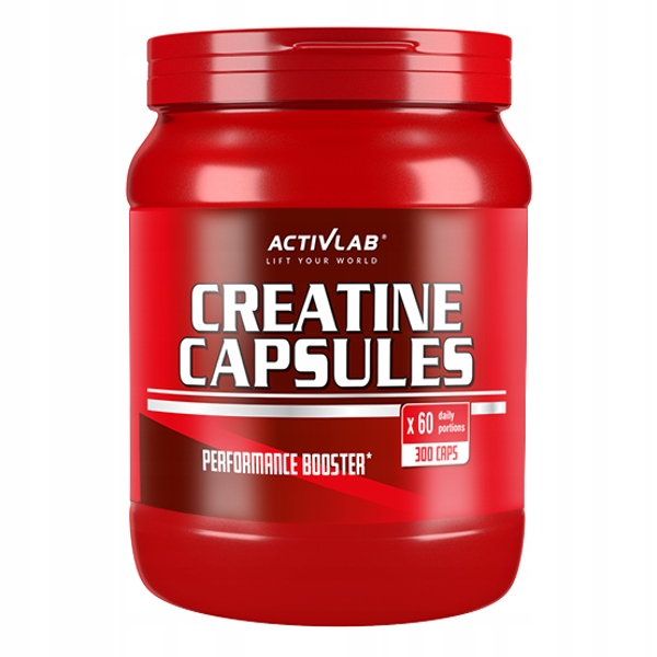 Kreatín - Kreatínové kapsule Activlab - 300 kapsúl.