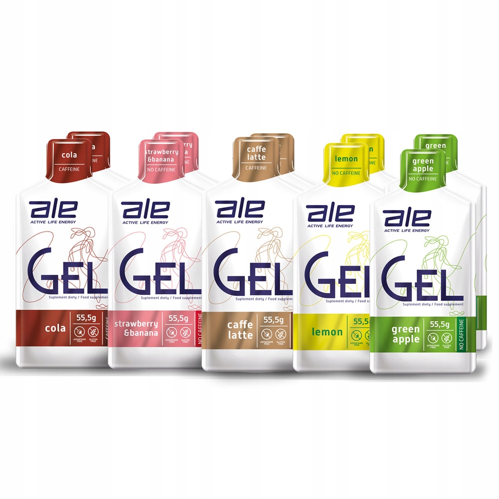 Gel Energet Gel Mix Flavors Nastavte 10 ks.