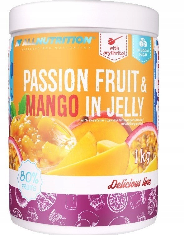 Allutrition v Jelly 1000 g Passion Fruit & M