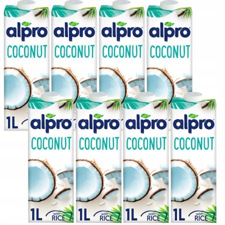 Alpro kokosový nápoj s Rice Set 8x 1L