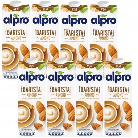 Alpro ALMOND DRINK BARISTA SET 8X 1L