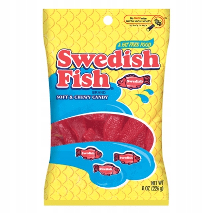 Americká švédska ryba 226g gély