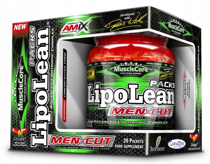 Spaľovač tuku - Amix LipoLean Lipo Lean Men spaľovač tukov