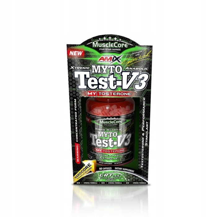 Testosterón - AMIX Musccore MyTotest V3 Testosteron Booster 90